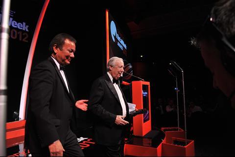 Lord Harris was presented with the Outstanding Contribution to Retail award